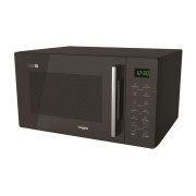 whirlpool Microwave Magic cook Pro Solo 25L LED Digital Microwave With Push Button Door, Grill Function, 60-Mins Timer, 5-Microwave Power Levels & Defrost Function 900W - Black - (MWP-25GE)