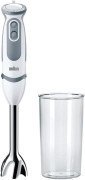 Braun Hand Blender 600ML With Attachments 1000W 21 Speed Control Splash Control 4191-MQ5200WH