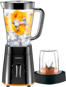 Kenwood Blender 500W Smoothie Blender/Smoothie Maker 1.5L With Mill, Ice Crush Function Blp15.150Bk Black