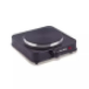 Decakila Hot Plate Single 1000W One Burner Heavy Duty Cast Iron Heating Surface 5 Heat Settings Electric Stove Auto Thermostat Control KECC004B