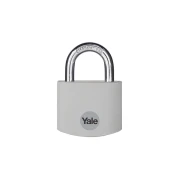 Yale Padlock 38mm Grey With Aluminium Finish