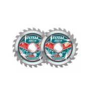 Total Ultra-thin TCT Circular Saw Blade Set 165mm, Wood Cutting TAC2331653 (Pack of 2pcs)