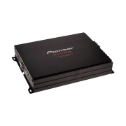 Pioneer Car Amplifier, 4 Channel Bridgeable Amplifier with Bass Boost, Steel Look, High Quality Components, Flexible Sound Tuning GM-E7004