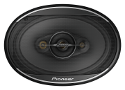 Pioneer TS-A6968S 450W Max/90W RMS 4-Way Speaker, 9-Inch Length x 6-Inch Height, Black
