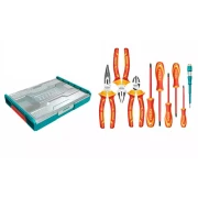 Total Tool Box Hand Tools 9pcs Set Insulated THKTV02H091