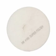 TBP Round Floor Polishing Pad White RFPP - W
