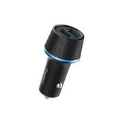 Oraimo Car Charger Highway 10.5W Dual Ports, USB Fast Charging Technology, Multi Protection System, Universal Compatibility, LED Indicator OCC-21D