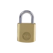 Yale Padlock 40mm Boron With Brass Polished