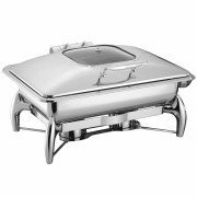 Nadstar8 Chafing Dish 9L Induction with Glass Top 1011L