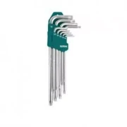 Total Allen Key Torx 9Pcs Set THT106391