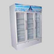Delta Three Doors Showcase Chiller 1053L White, SCD-1050