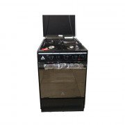Delta Cooker 50x55cm 3 Gas Burner + 1 Electric Plate, Gas Oven & Grill – DGC31B