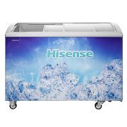 Hisense 303L Sliding Glass Door  FC-39DD Ice-Cream Freezer/Chiller/Showcase for Shops