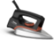 TEFAL Dry Iron | Classical Plus | 1200 W | Fast Heat-Up | Easy-Gliding Soleplate | Lightweight | Temperature control | Black & Terracotta FS3110M0