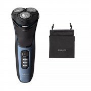 Mashine ya Kunyolea Ya Philips Series 3000, Inaweza Tumika Kavu au na Maji Ukiwa Unanyoa, Inachaji Haraka Kuanzia Dakika 5 ya Kunyoa, Kishikio Kisichoteleza, Bora Kwa Kudumisha Sharubu - Modeli S3232/52