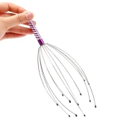 Head Relax Massager Healing Neck Claw Massage Anti-stress Pain Relief Octopus Scalp Relax Headache Stimulate Blood Circulate 1pc