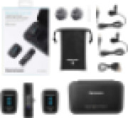 Saramonic Blink 500 Pro X B4 2-Person Wireless Mic System with Lavaliers & Lightning Receiver for iPhone & iPad with Lighting