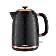 Nikai Kettle 1.7L Cordless 2200W Black & Bronze NK244P
