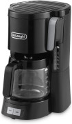 De'Longhi Coffee Maker Clessidra Drip 1.25L 1800W 10 Cups Auto-Shut Off Water Level Indicator Glass Carafe Anti Drip Keep Warm Award Winning Design ICM17210