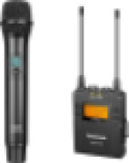 Saramonic UwMic9 Kit4 UHF Wireless Lavalier Microphone System w/Dual-Channel Camera-Mountable Receiver
