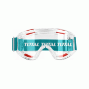 Total Safety Goggles Clear with Unique Air Hole Design, 180° View TSP309