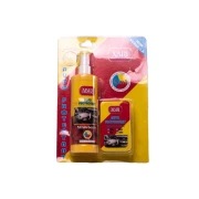 Abri Dashboard Polish With Sponge, Restores and Conditions, Non-Greasy Formula, Pleasant Fragrance