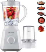 Kenwood Blender 1.5L Plastic Jar 300W with Mill & 2 Speed Pulse & Ice Crush Function BLP05.150wh