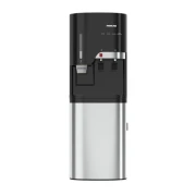 Nikai Bottom Loading Water Dispenser 2 Tap, 16L, 420W, Stainless Steel Tanks, Child Lock, Steel/Black Finish, NWD5000BSS.