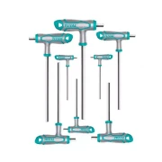 Total Hex Wrench & Allen Key Set T-handle 8pcs THHW8081