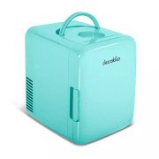 Decakila 4L Portable Mini Refrigerator Electrothermal Cooling AC & DC Cooling & Heating With Knobs KUFG009L