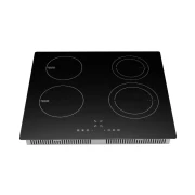 Homebase Built in Cooker 2 Induction, 2 Ceramic Plates Glass Top HB-QB4009