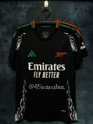 Arsenal Away Jersey 2024/25 Fans Version - Black