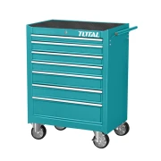 Total Tool Box Roller Cabinet 7 Drawers Empty THRC02071P