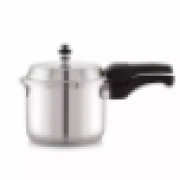 Topaz Pressure Cooker 10L Deluxe Aluminium Outer Lid Gas Stove Compatible Ergonomically Designed Handle 0799