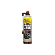 Shield-Auto 4x4 Tyre Jack Inflator & Sealer 500ml Fast, Practical, Safe Emergency Tyre Repairs, Super Effective Seal Using a Blend of Latex Polymers SH259
