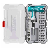 Total T-Handle Wrench Screwdriver Set 48Pcs TACSD30476