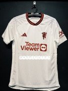 MANCHESTER UNITED THIRD KIT 2023/2024 TANZANIA - 2XL| JEZI MPYA YA MAN UTD YA TATU 2023/2024  NYEUPE