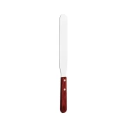 Tramontina Pastry Spatula Stainless Steel Blade 8" Red Polywood Treated Wood Handle 21161/178