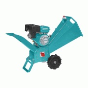 Total Gasoline Wood Chipper 4.5kW 7HP/212cc with Petrol Powered Engine, Emergency Stop Switch TWCS350