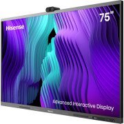HISENSE 75MR6DE 75” GoBoard Live - Advanced Interactive Display with Integrated 4K Camera