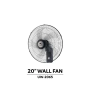 Dolphin Wall Fan 20'' 5 Blades, 3 Speeds UW-2065