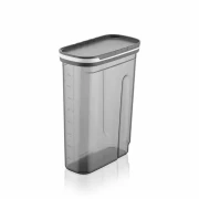 QLux Cereal Storage Container Exclusive with Movable Lid 2.7L - Reusable Food Storage Box Made of Healthy Plastic (BSF-00850)