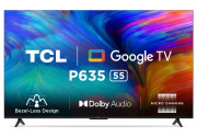 TCL 55 inches Frameless Series 4K Ultra HD Smart LED Google TV 55P635 (Black)