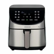 Kenwood Digital Air Fryer XXXL 7L 2.8KG 1800W with Max Crisp Function, Recipe Book, Rapid Hot Air Circulation for Frying, Grilling, Broiling, Roasting, Baking and Toasting HFM80.000SS