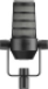 Saramonic Large Diaphragm Dynamic Broadcast and Podcast Microphone with XLR Output, Swing Mount and Foam Windscreen (SR-BV1)