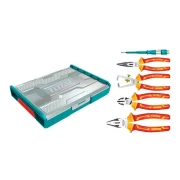 Total Tool Box Hand Tools 5pcs Set Insulated THKTV02P051