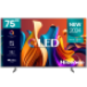 Hisense Smart TV - 75" QLED 4K Television Plasma TV 75Q6N Flat Screen