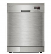 Hisense 13 Place Dishwasher, Stainless Steel, Electronic Touch Screen H13DESS