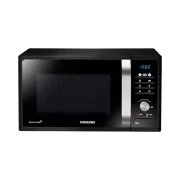 Samsung Microwave 23L 800W Solo Digital LED Display, Triple Distribution System, Ceramic Inside, Auto Cook, Deodorizer, Anti-Bacterial Activity, Easy to Clean, Scratch Resistant, Prevents Discoloration Black MS23F301TAK/EU