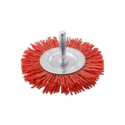 Total Wire Brush Circular 75mm Nylon TAC34035